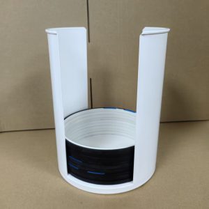 6 inch  bucket used for chip wafer ring turnover  ESD -suit for ring diameter 152mm or less