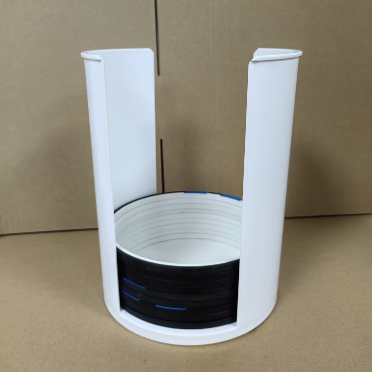 6 inch bucket used for chip wafer ring turnover ESD -suit for ring diameter 152mm or less - 图片 8